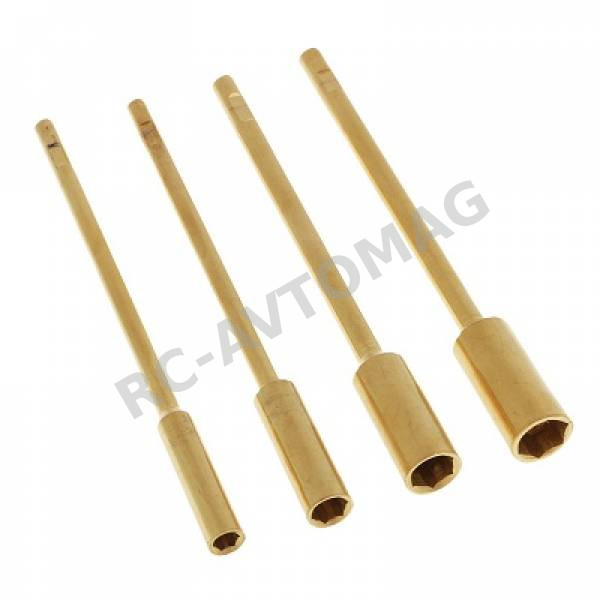 Балонник RCTurn (#RTT01005C) RC PowerTool Tips 1pcs (6.35mm)  Box7.0 (100mm)