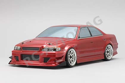 Кузов Yokomo (#SD-KU2BB) GOODYEAR Racing Kunnyz JZX100 CHASER Body w/Light Decal
