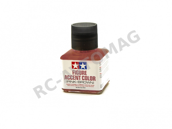 Краска для финальной отделки модели (розово-коричневая) Tamiya (#87201) Figure Accent Color (Pink-Brown)