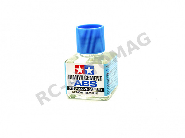 Клей с кисточкой Tamiya (#87137) Tamiya Cement For ABS