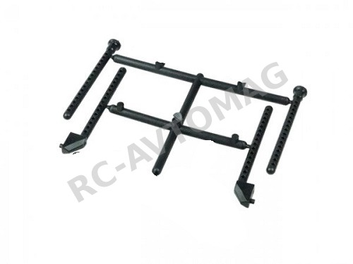 Стойки крепления кузова 3Racing (#SAK-F180) Body Mount Post (F/R 2each)