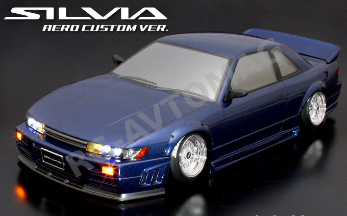 Кузов ABC Hobby (#67161) RC 1/10 Nissan Silvia S13 Aero Custom