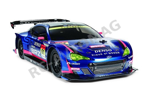 Радиоуправляемая шоссейная модель Tamiya (#58607) 1/10 Subaru BRZ R&D Sport 2014 Rd.2 Fuji TT-02 Kit
