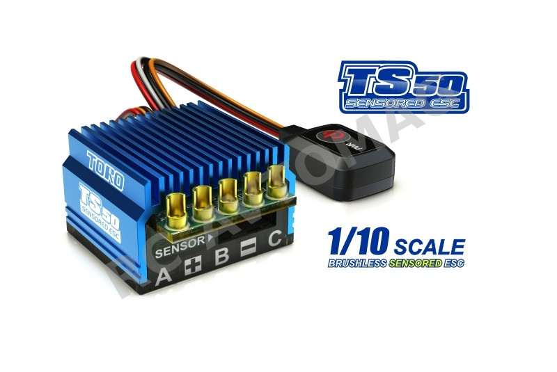 Бесколлекторный регулятор скорости Sky RC (#SK-300060-01) TORO TS50 ESC 50А (Sensorless)