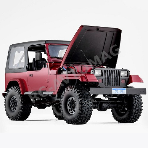 Радиоуправляемый внедорожник FMS ROCHobby (#ROC11033RSRD) RTR 1:10 Mashigan RC Rock Crawler RS Red 4WD
