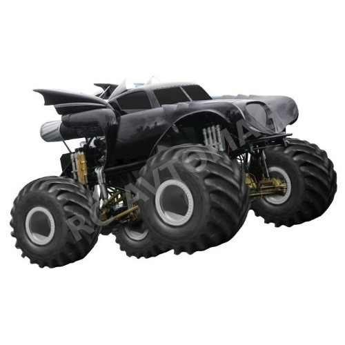 Радиоуправляемая модель монстр-трак RemoHobby (#1091) 1/10-Scale Electric 4WD 2.4GHZ RC Off-Road Monster Truck Batman