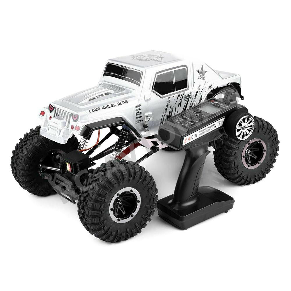 Радиоуправляемый краулер RemoHobby (#1072) 1/10 Scale Electric 4WD 2.4GHZ RC Off-Road Brushed Rock Crawler Mountain Lion Xtreme