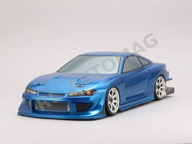 Кузов Yokomo (#SD-TY15BA) - Drift Body Nissan Silvia S15 - Team Toyo Tires / GP Sports (Graphic / Decal Less)