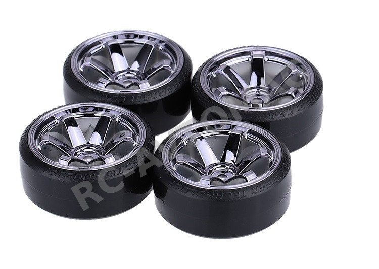 Колеса HSP (#O1CN01GR) A1 - Grey 1/10 Drifting Tires 62*26mm Hex 12mm Hub (копия)
