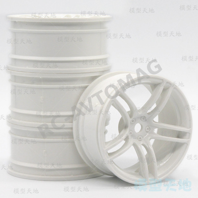 Диски HSP (#955W) White 5Spokes Wheel 26mm (+5) 4 шт.