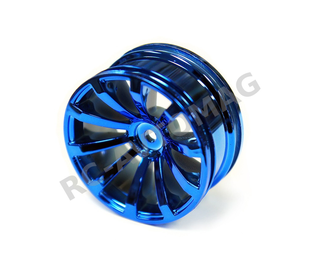 Диски HSP (#607BL) Blue 10 Spokes Wheel 26mm (+5) 4 шт.