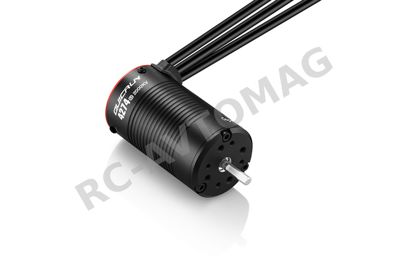 Бесколлекторный  двигатель Hobby Wing (#QR-4274-G2-2000kv) QUICRUN 2000kV-G2