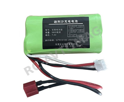 Аккумулятор Li-ion SSModel (#7,4V5800T) 7.4V 5800Mah 15C Connector T