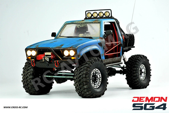 Радиоуправляемый внедорожник CROSS RC (#SG-4B) Demon SG4 B Rock Crawler KIT 1/10
