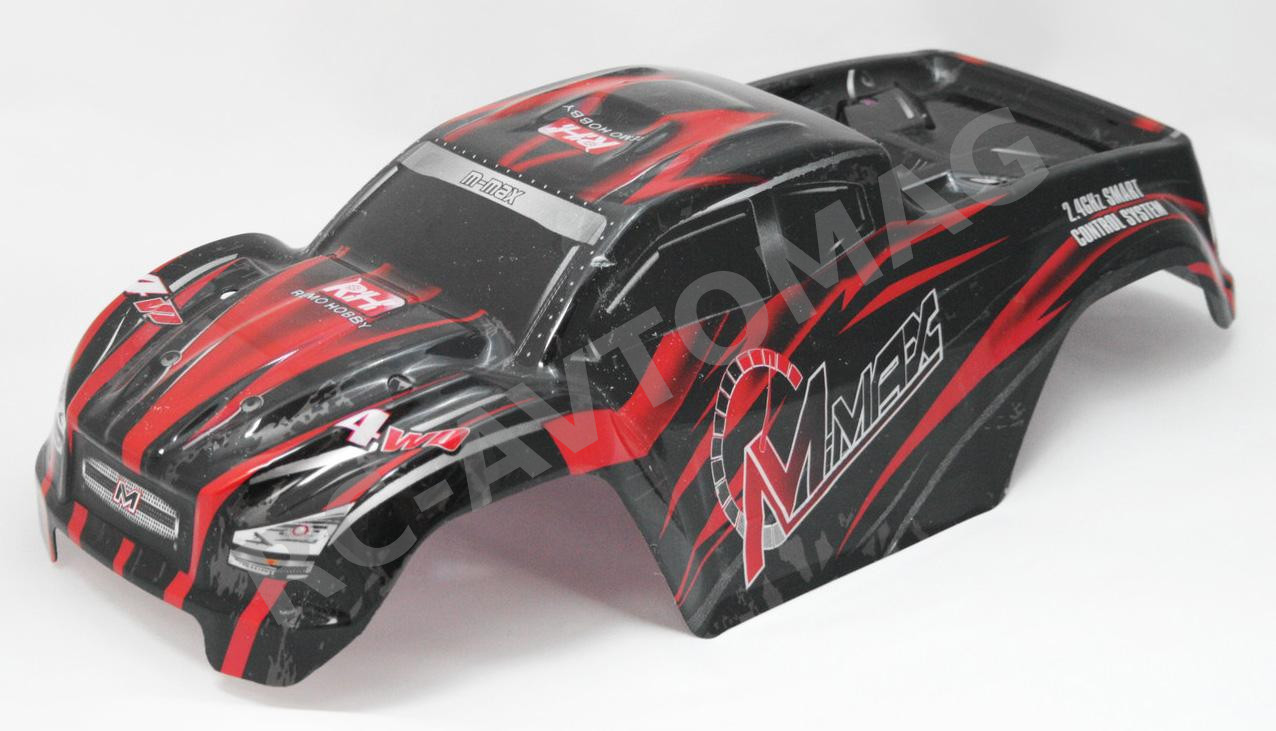 Кузов Remo Hobby (D3912) Red Monster Car Body Shell Mmax