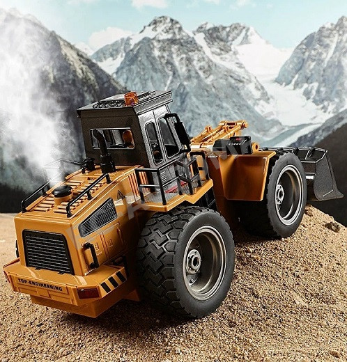 Радиоуправляемый бульдозер HUI NA TOYS (#HN1620) RC Truck 1/18 2,4G (620)