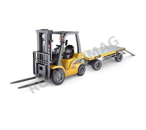 Радиоуправляемый погрузчик с прицепом HUI NA TOYS  (#HN1576) RC Truck 1/10 2,4G (576)
