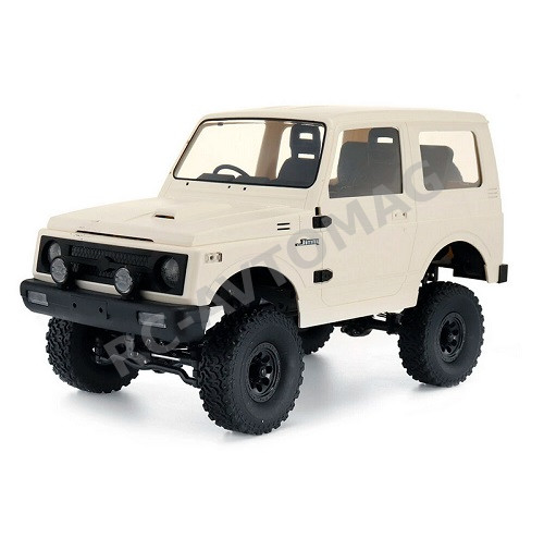 Радиоуправляемый внедорожник WPL (#SG-C-74-W) 1/16 C74 Jimny Warrior JA11 4WD 2.4G RC Crawler Car White