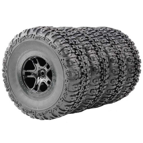 Колёса внедорожные RC4X4 (#RCW8/TW00A1BK) Tire/Wheel Black  118mm 4in