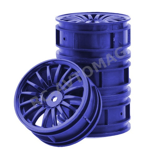 Диски RC-Avtomag (#AV-709BL) Alloy 1/10 on Road Drift Car Wheel Rims 52*26mm