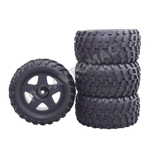 Колеса RCW8 (RCW8/16209) Tires Assembly 1/16 RC Car Off-Road