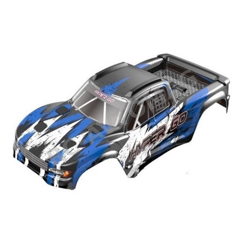 Кузов MJX (#MJX-1601B) Blue monster track body shell 1/16
