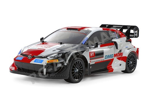 Радиоуправляемая шоссейная модель Tamiya (#58716) 1/10 SCALE R/C 4WD HIGH PERFORMANCE RACING CAR TOYOTA GAZOO Racing WRT/GR YARIS Rally1 HYBRID