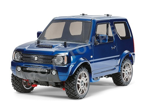 Радиоуправляемая модель джипа Tamiya (#58614) 1/10 SCALE R/C 4WD HIGH PERFORMANCE OFF ROAD CAR SUZUKI JIMNY (JB23) (MF-01X CHASSIS)