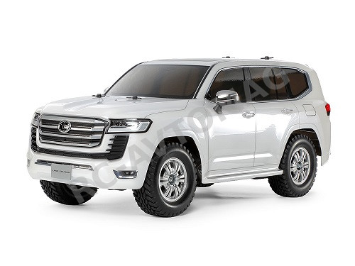 Радиоуправляемая модель джипа Tamiya (#58688) 1/10 SCALE R/C 4WD OFF-ROAD CAR TOYOTA LAND CRUISER 300 (CC-02 CHASSIS)