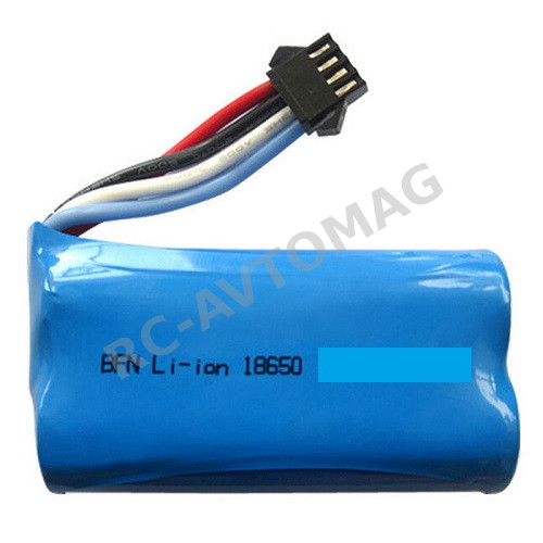 Аккумулятор Li-ion HoNGLI (#7.4V18650/2600SM-4P) 7.4 2600Mah 10C Connector SM-4P
