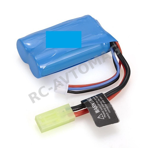 Аккумулятор Li-ion HoNGLI (#7.4V18650/2600MiniTamiya+XH3) 7.4 2600Mah 10C Connector MiniTamiya