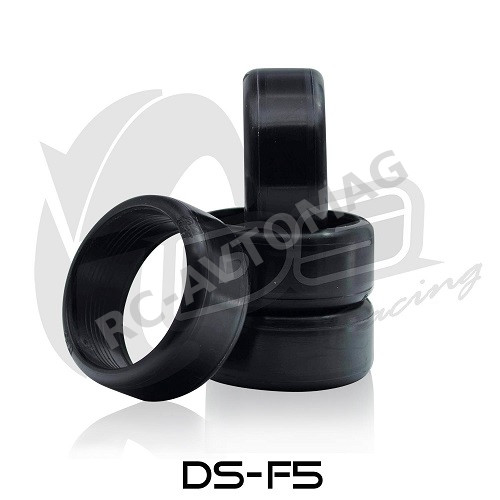 Шины дрифт DS RACING (#DS-F5) Drift Black Tire Set  0* 4 pcs