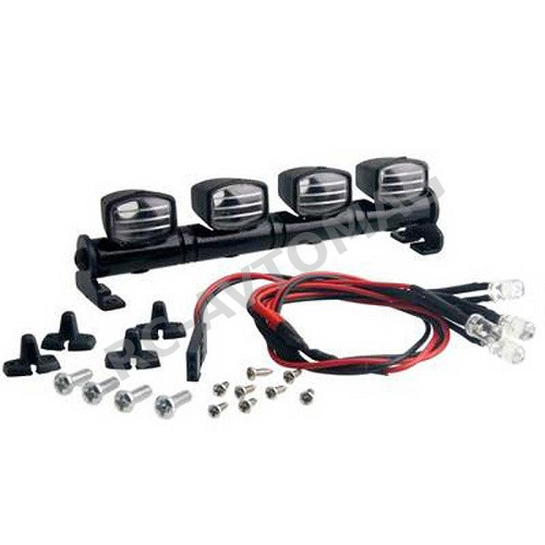 Сонары RCW8 (#ZHTC014) 1/10 4 LED Light Set For RC Truck Crawler