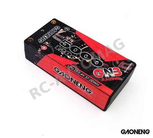 Аккумулятор Li-Po GAONENG (#GNB5000/120-2S) GNB Shorty Lipo 5000MAH 2S 7.4V 120C