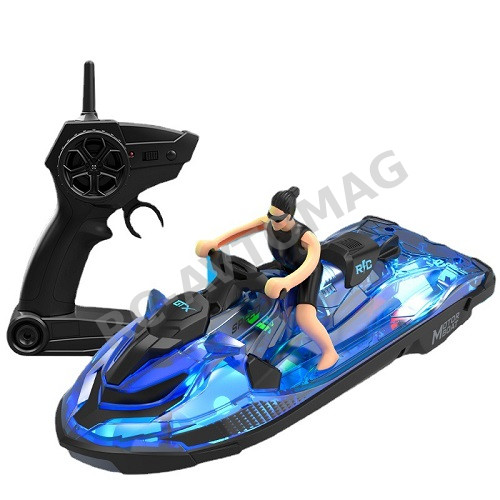 Радиоуправляемый гидроцикл High-speed (#LM13-D) Remote control rowing Racing Boat 2.4G