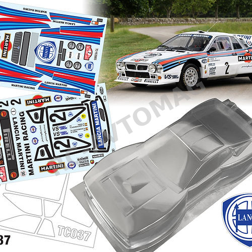 Кузов TeamC (#TC037) 1/10 Lancia 037 Rally, 190mm