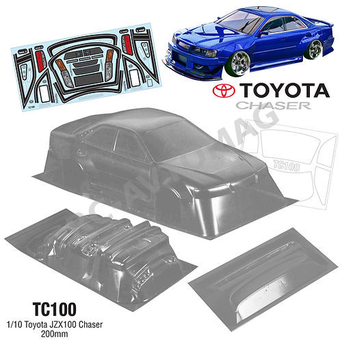 Кузов TeamC (#TC100) 1/10 Toyota JZX 100 Chaser, 200mm