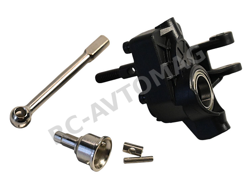 Портальный мост MJX (#MJX-P12YSA03) MJX R/C Right Front Portal Axle Assembly 1/12