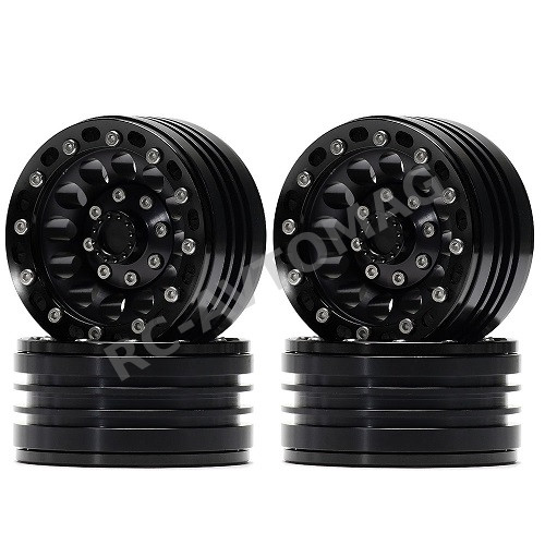 Диски бедлоки RC Turn (#RTCW02212Bk) 1.9" Aluminum Beadlock Crawler Wheels 4pcs