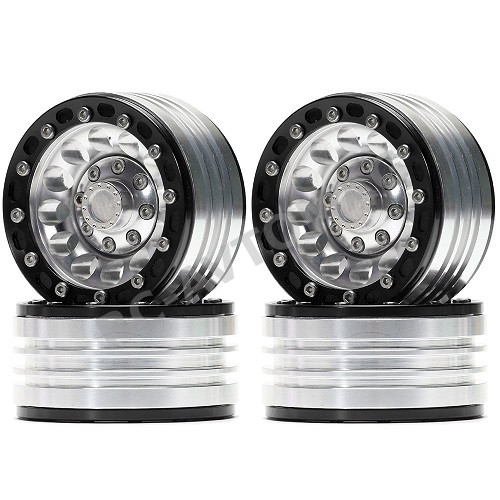 Диски бедлоки RC Turn (#RTCW02212CBk) 1.9" Aluminum Beadlock Crawler Wheels 4pcs