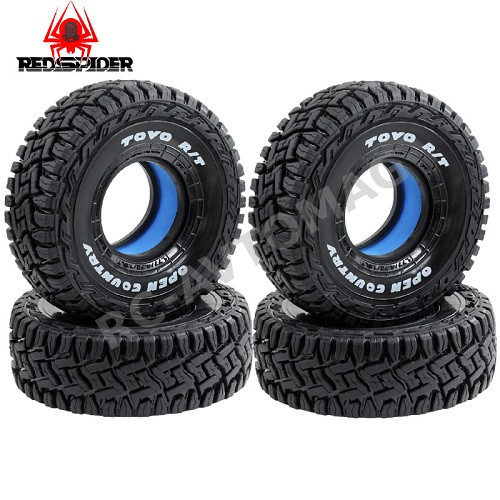 Шины внедорожные Off-Road Red Spider (#RS289) 1/10 1.9 AXIAL scx10 TRX4 120mm  4шт.