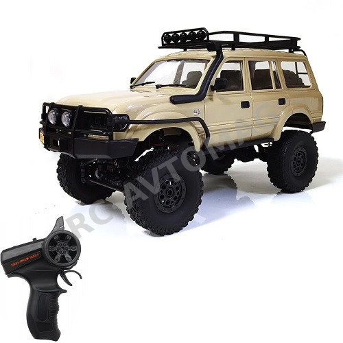 Радиоуправляемый внедорожник WPL (#SG-C-54-Y) Land Cruiser LC80 4WD RTR 1:16 2.4G