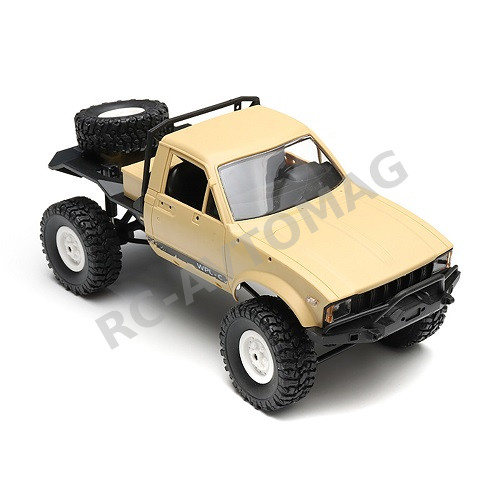Радиоуправляемый внедорожник WPL (#SG-C-14-Y) 1/16 C14 2.4G 2CH 4WD 15Km/h Speed Climbing Truck with LED Light Yellow