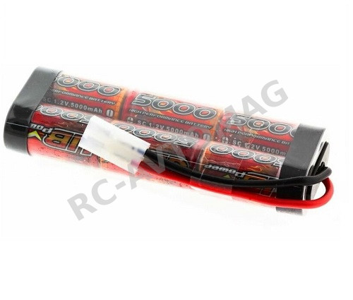Аккумулятор Ni-Mh VBPower (#VB5000/7.2) 5000mAh 7.2v - 6-cell Ni-Mh Stickpack
