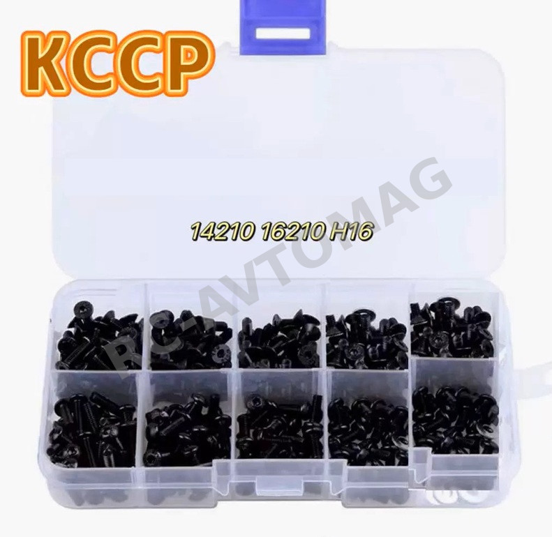 Набор винтов KCCP (#M3-120) Набор метизов M3 (120pcs)
