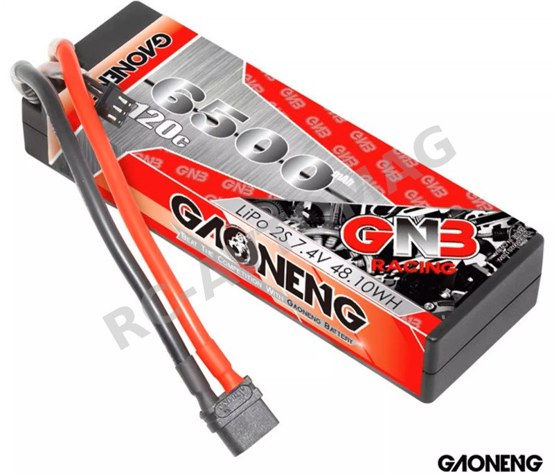 Аккумулятор Li-Po GAONENG (#GNB65002S120W) GNB6500mAh 2S 7.4V 120C  RC