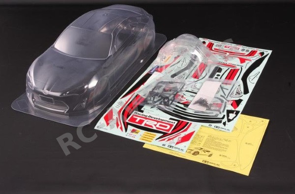 Кузов Tamiya (#51541) 1/10 GAZOO Racing TRD 86 Body Set 190mm