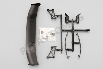 Спойлер Yokomo (#SD-PS13W) Accessory Parts Set for DRIFT X TREME PS13 SILVIA
