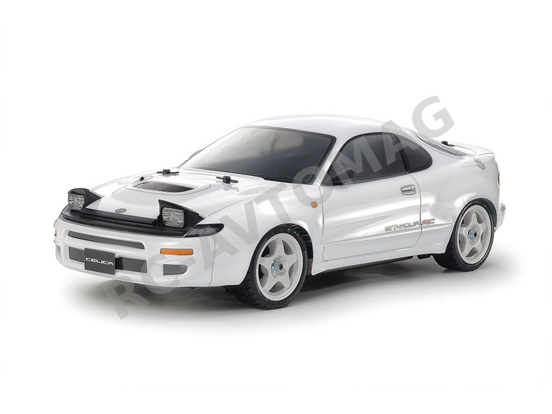 Радиоуправляемая шоссейная модель Tamiya (#58730) 1/10 TT-02 Celica GT-FOUR ST185