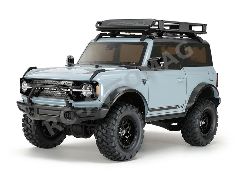 Радиоуправляемый джип Tamiya (#58705) 1/10 SCALE R/C 4WD OFF-ROAD CAR FORD BRONCO 2021 (CC-02 CHASSIS)